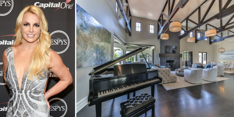 Britney Spears Home For Sale - Britney Spears California Mansion
