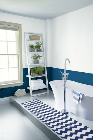Plumbing fixture, Blue, Fluid, Room, Property, Tap, Wall, Tile, Interior design, Bathroom sink, 
