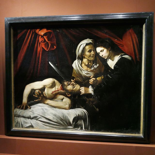 'Judith cutting off the head of Holofernes,' possibly by Caravaggio
