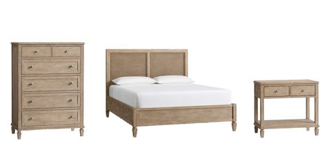 Wood, Product, Bed, Room, Furniture, Textile, Bedding, Drawer, White, Chest of drawers, 
