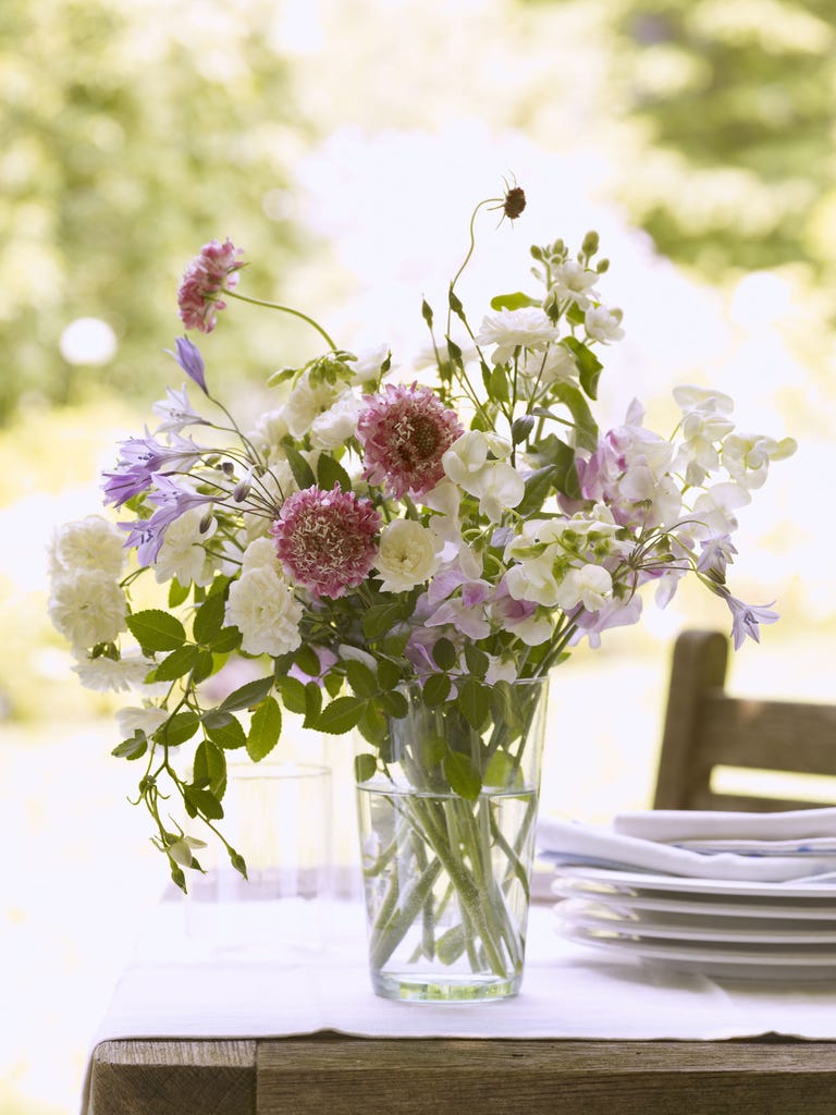 Do flower bouquets make you healthier