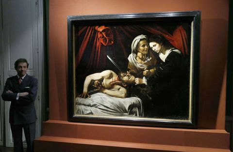 'Judith cutting off the head of Holofernes,' possibly by Caravaggio