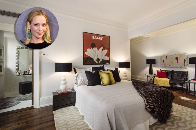 Uma Thurman Lists Gramercy Park Apartment - New York City Luxury