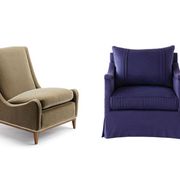 Furniture, Electric blue, Armrest, Futon pad, Pillow, Club chair, 