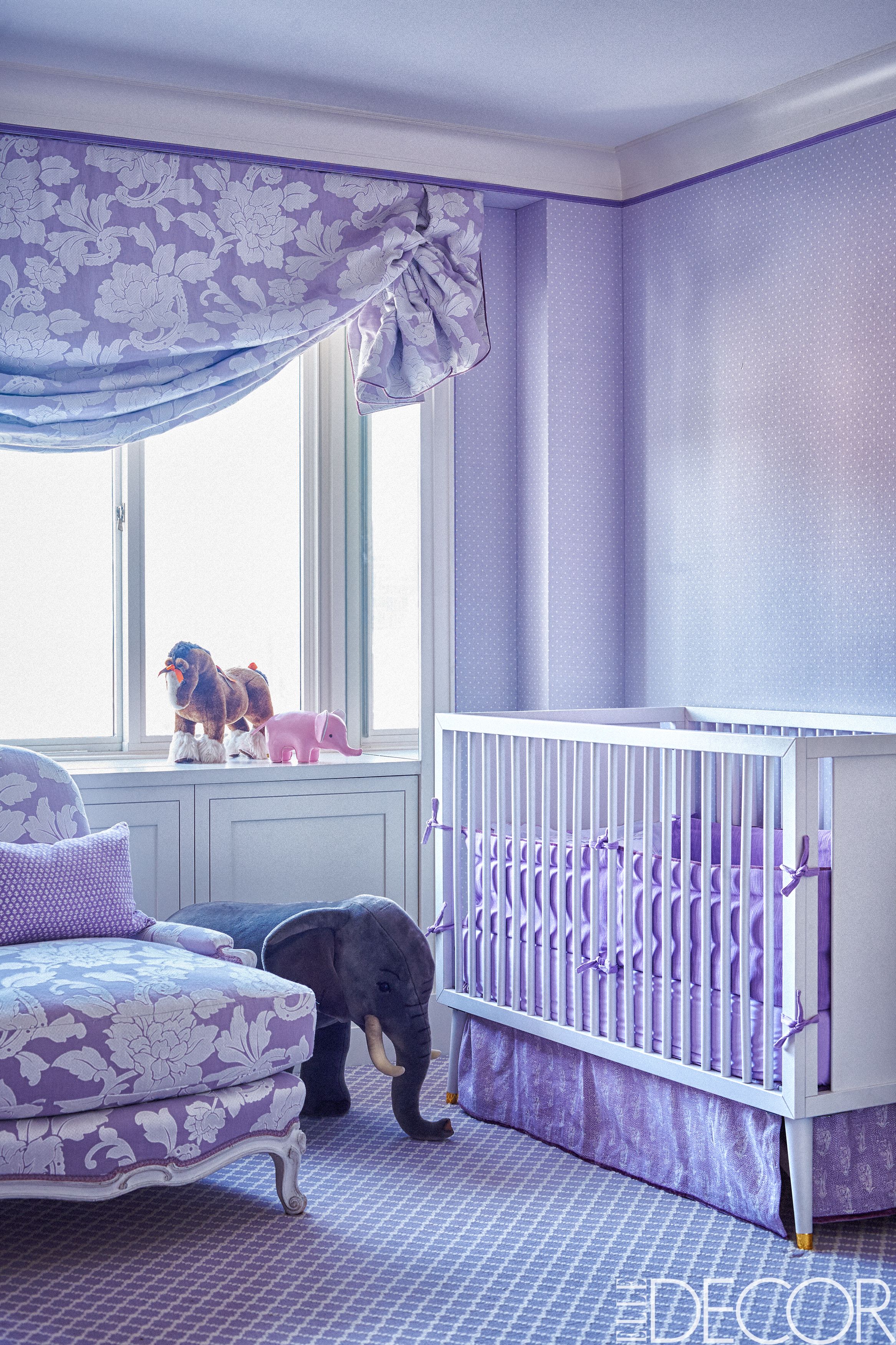 girls lilac bedroom