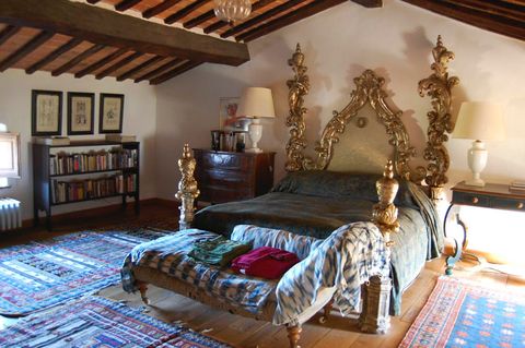 tuscan villa bedroom