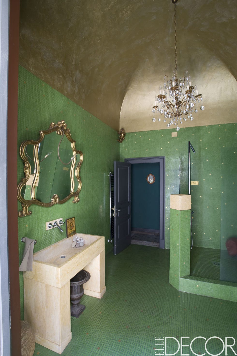 Best Green Bathrooms - Decor Ideas for Green Bathrooms
