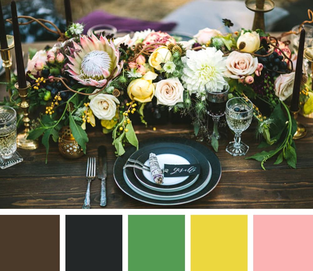 55 Best Fall Wedding Colors - Gorgeous Wedding Color Palettes For Fall