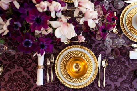 purple, violet, flower, tableware, textile, plant, magenta,