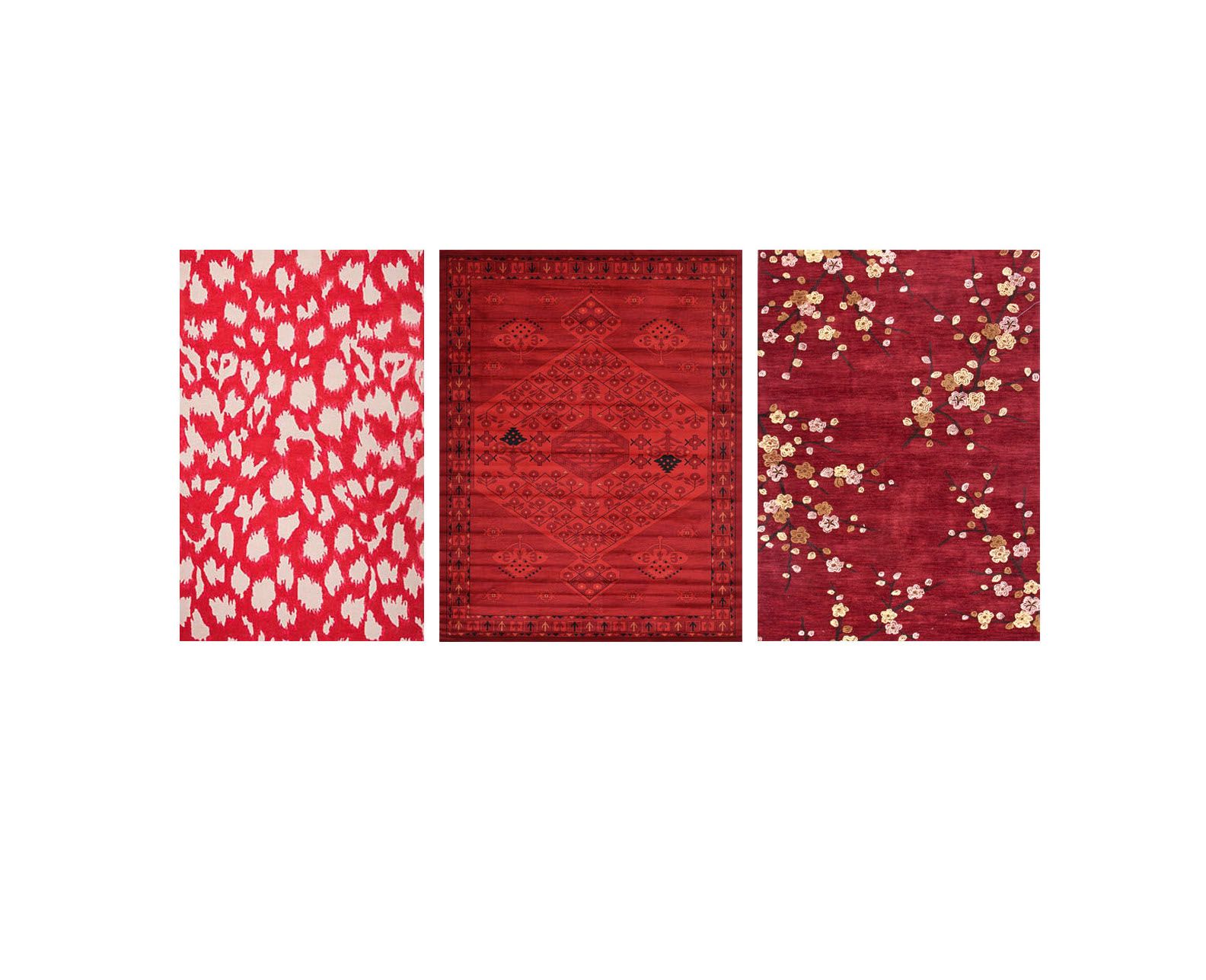 Red Rugs Runners And Area, Red Contemporary Rugs