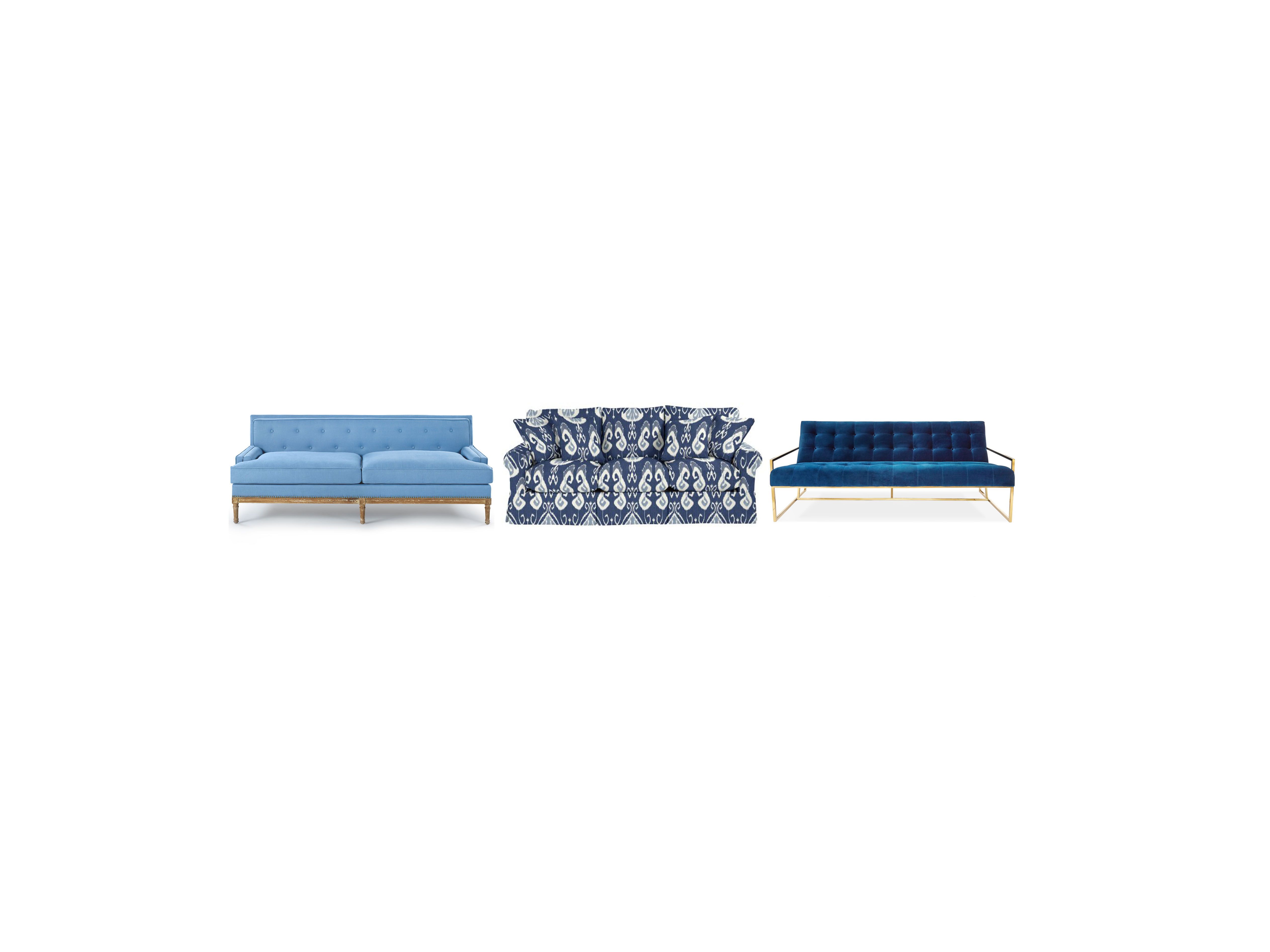 20 Best Blue Sofas Stylish Blue Couch Ideas