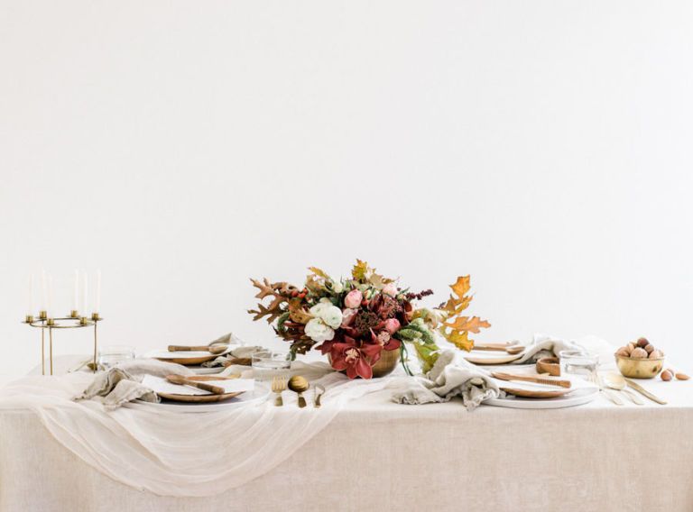 fall wedding tablescapes