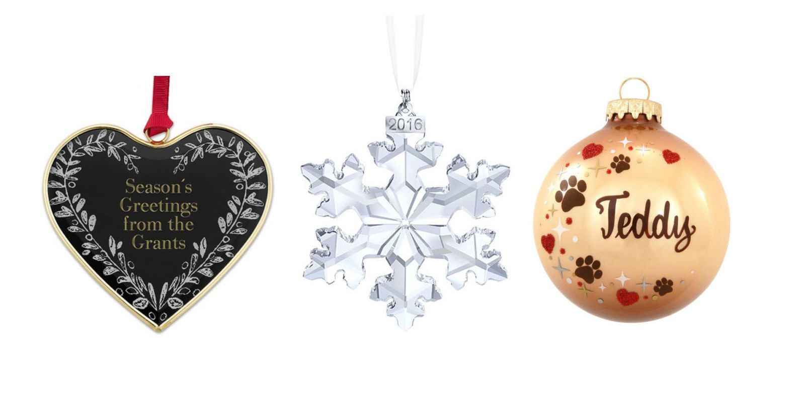 Unique personalized christmas deals ornaments