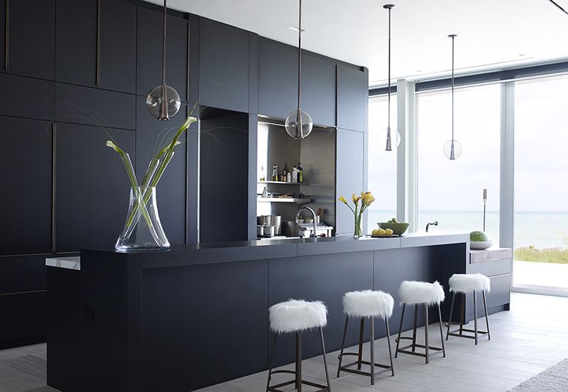 30 Sophisticated Black Kitchen Cabinets Kitchen Designs With