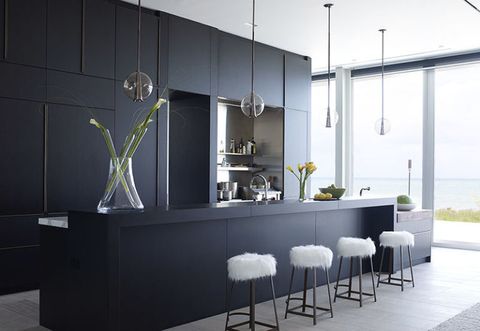 30 sophisticated black kitchen cabinets - kitchen designs with black