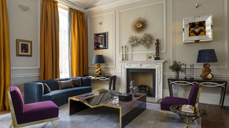 Tour A London Townhouse Filled With Jewel Tones - W. Somerset Maugham ...