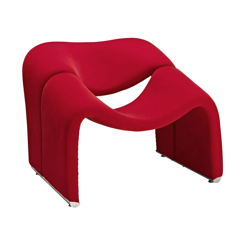 CHAIRish Curveura Red PPGF Chair at Rs 1250 in Raipur