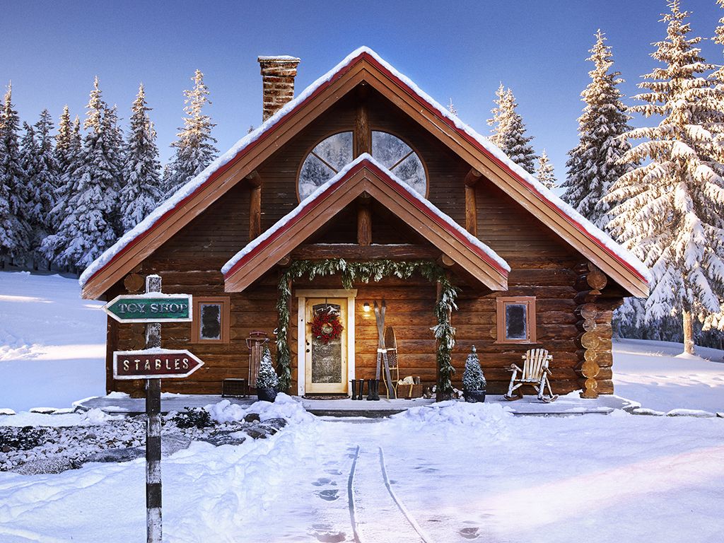 9 Best Winter Wonderland Homes - Winter Cabins And Houses