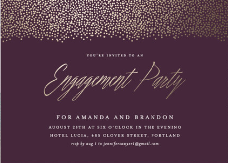 20 Best Engagement Party Invitations - Engagement Announcement Card Ideas