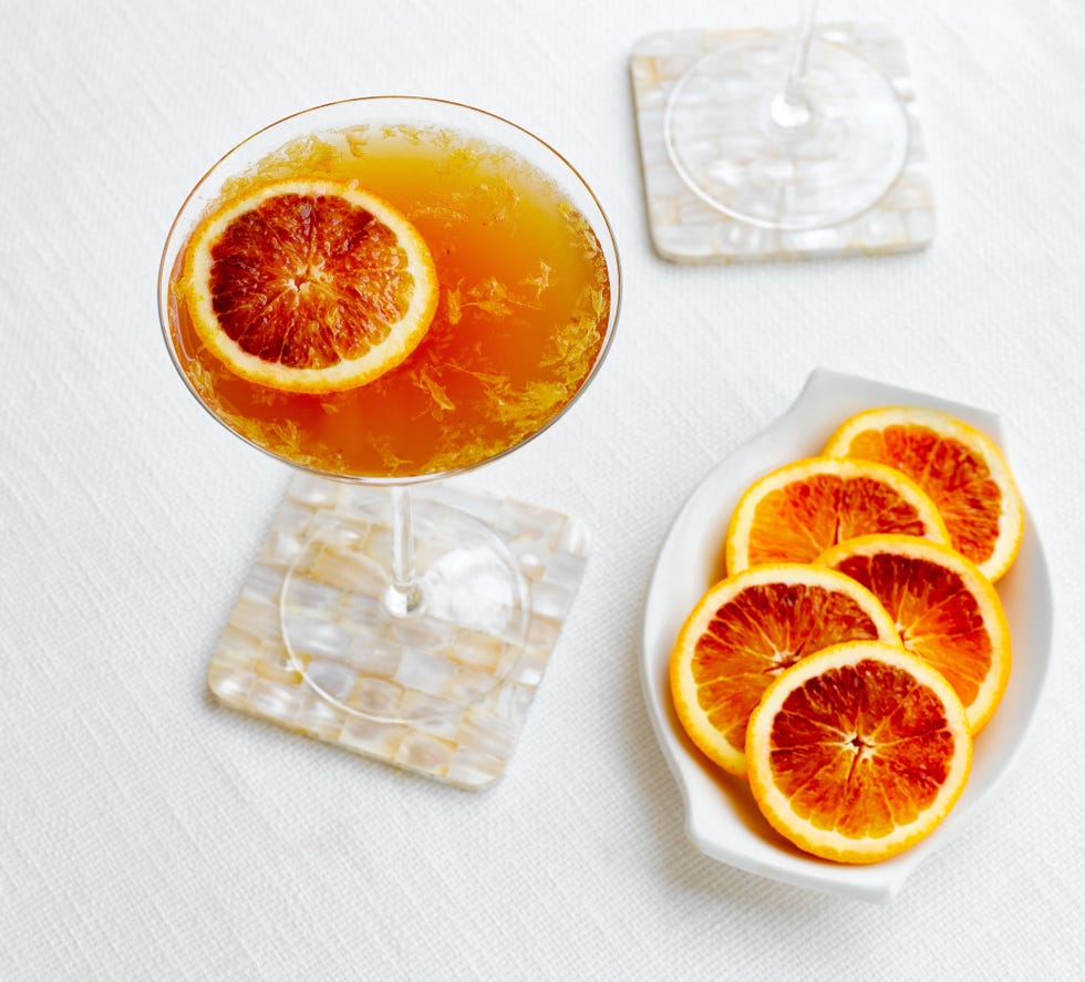 Studded Lemon Martini