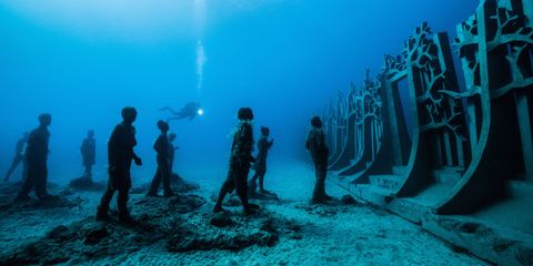 underwater museum