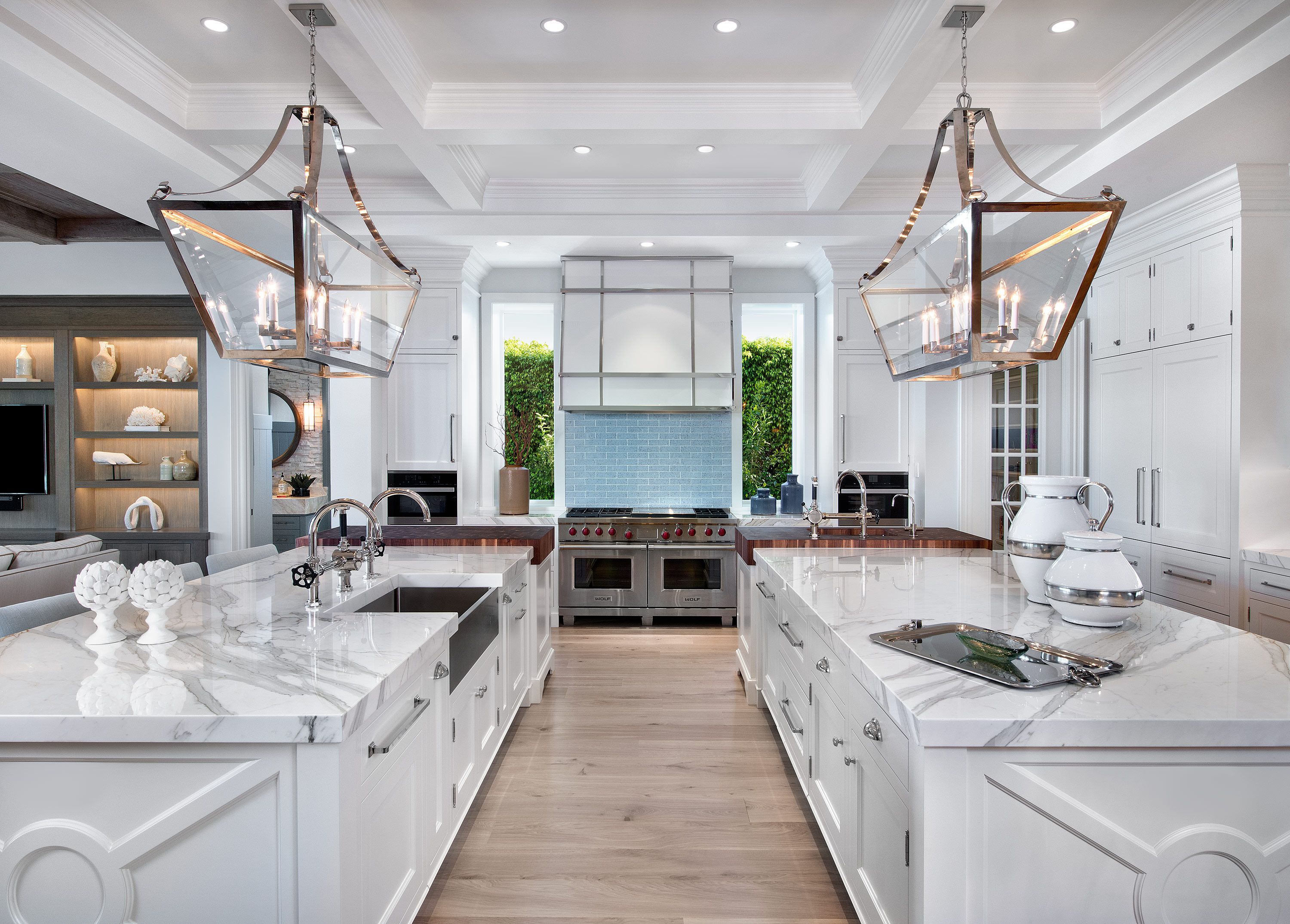 Image of kitchen design marble