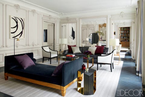 Golden touch: gilded charming Paris apartment