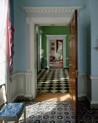 Photos of Historical Homes - Historical Paint Colors