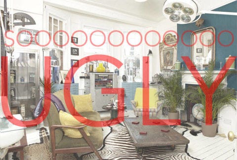 Negative Comments On Design Blogs Mean About Interiors A Getty Images Room Shot By Jamie Gar With Comment Overlay
