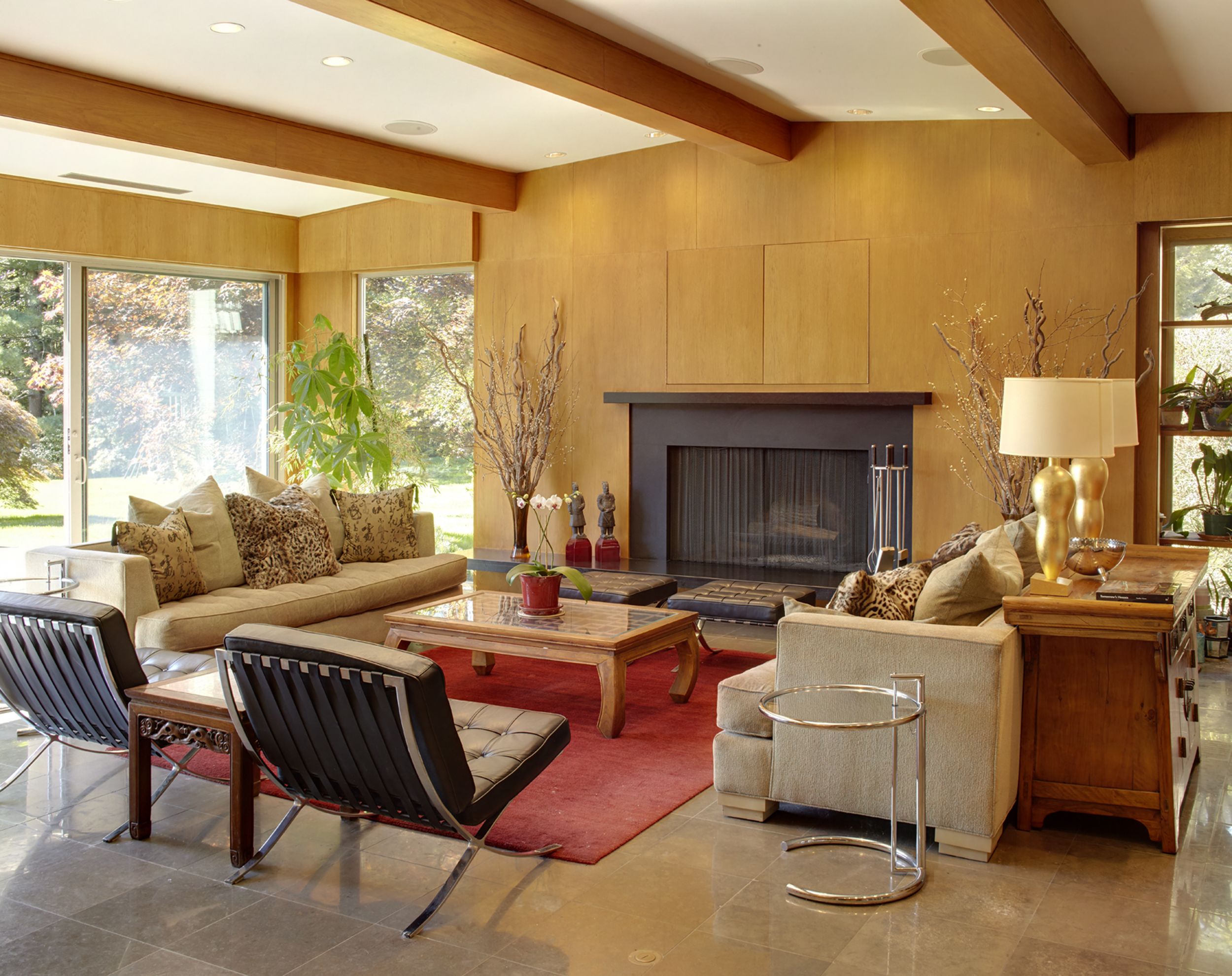 Mid Century Modern Living Room Design Ideas V3rq Arthur Aguirre Blogs