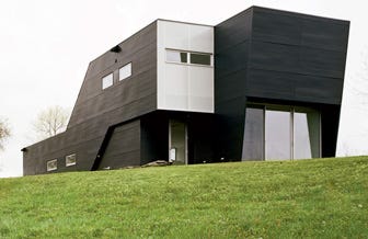 Minimalist weekend house