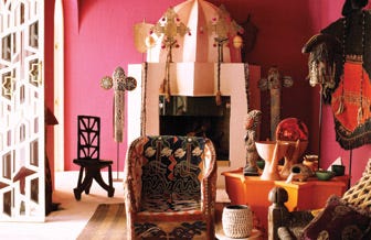 Fashion Designer Liz Bruce S Exotic Moroccan Home