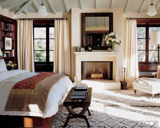 best bedrooms in celebrity homes - celebrity master bedroom design