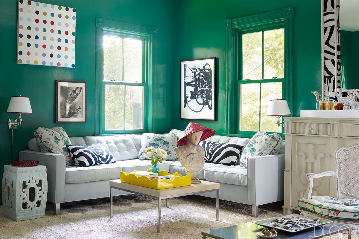 32 Green Room Ideas How To Decorate With Green Wall Paint