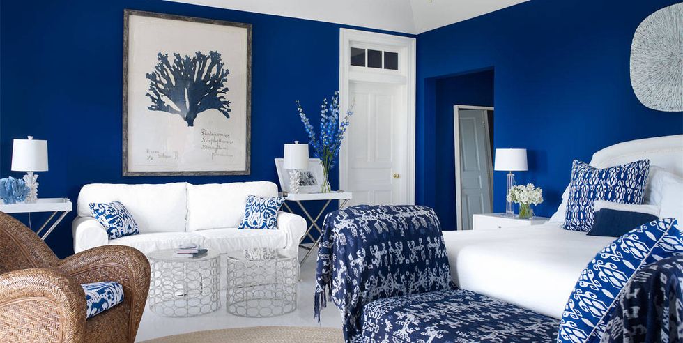 blue bedrooms
