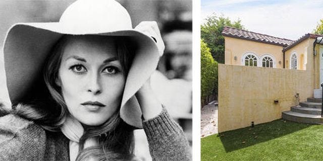 Faye Dunaway LA Home - Faye Dunaway House For Sale