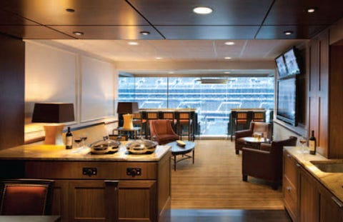 super bowl luxury suite menu