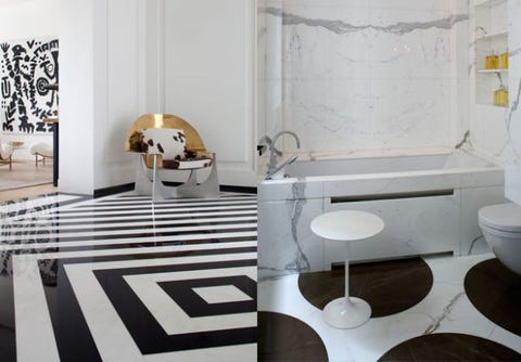 Best Black And White Tile Pierre Yovanovitch Designs Image
