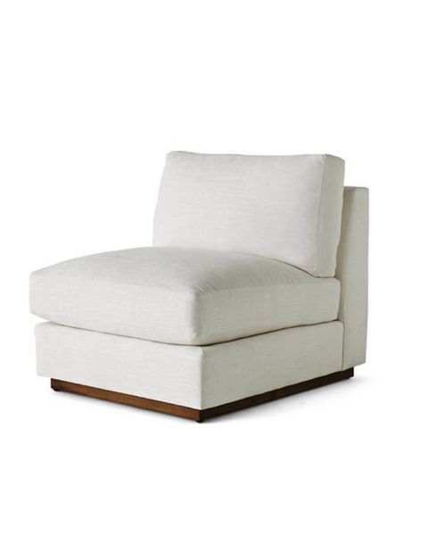 Slipper Chairs Armless Accent, Small Accent Chair No Arms