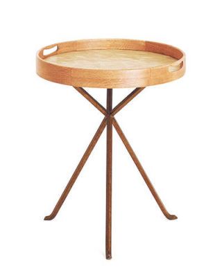 The Top 10 Tray Tables And End, Round Leather Tray Table