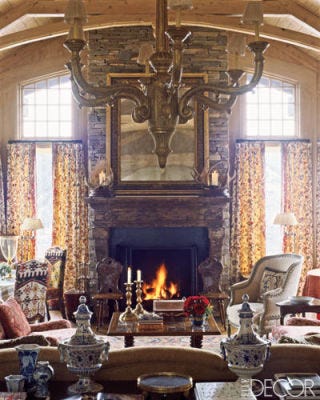 Charlotte Moss Ski House Decor Ski Retreat Interior Design
