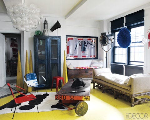 Eclectic combination of Manhattan