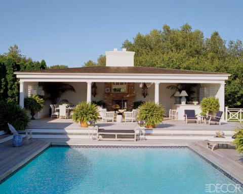  Dennis Basso s Hamptons Poolhouse