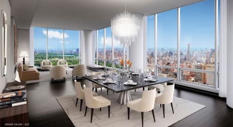 New York Apartment Just Sold 100 Million Most Expensive It S Hard To Shock New Yorkers But In A City With Absurdly Priced Real Estate Reassuring Know That 100 Million Apartment Has The
