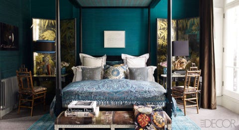 The London residence of fashion editor Kim Hersov (KIM HERSOV)