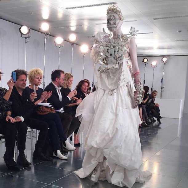 maison margiela wedding dress