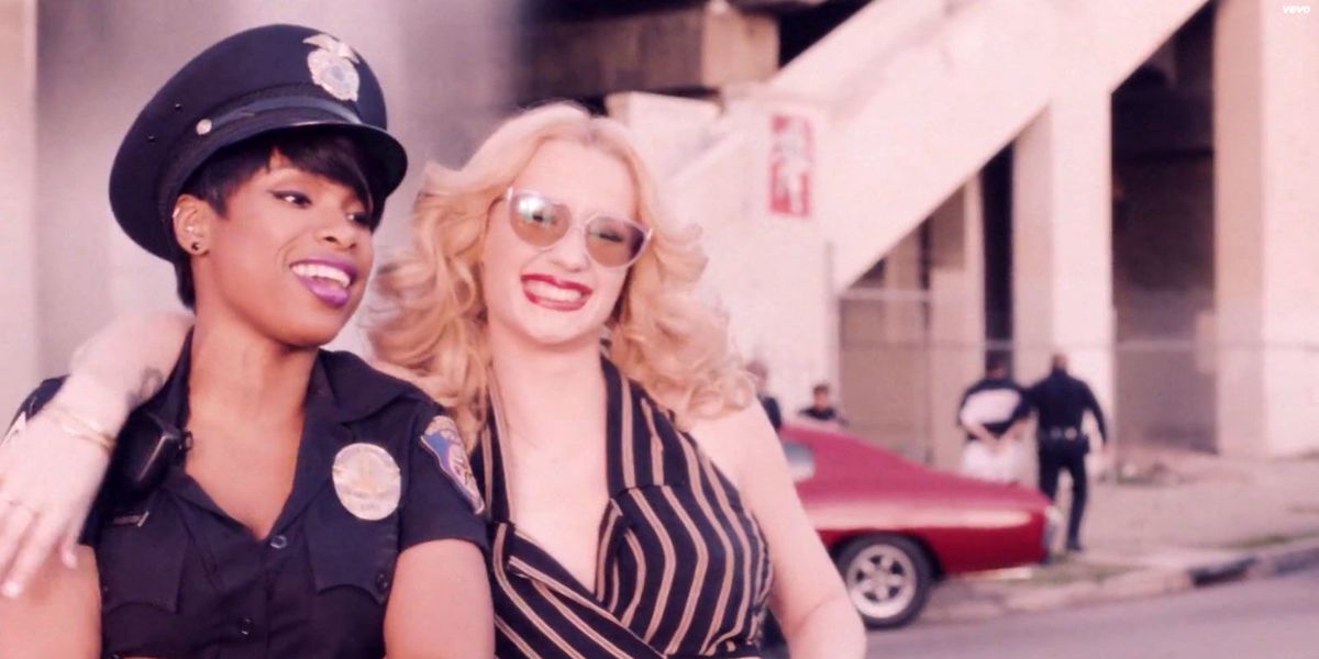 Iggy Azalea And Jennifer Hudson Play Cops And Robbers In Trouble Video