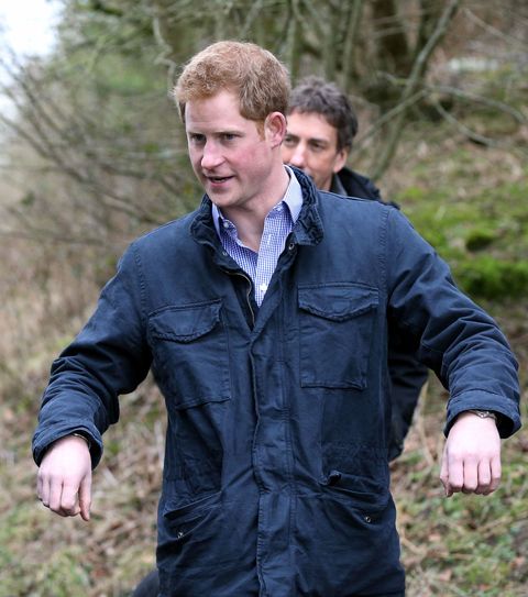 Prince Harry Went Squirrel-Watching