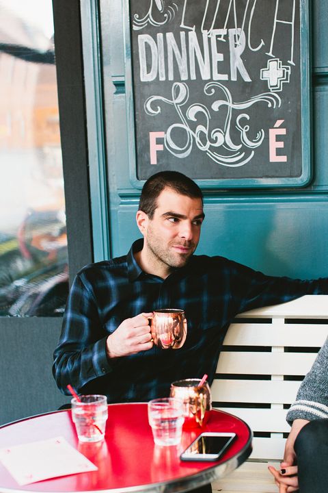 Hot Guy/Cold Drink - Drinking With Zachary Quinto