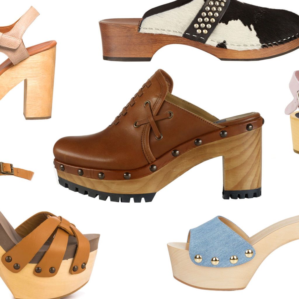 trendy clogs